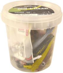 Wizard Soft Lure Mix 50db Műcsali + 4db Horog (83011450)