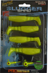 Rapture Slugger Shad Set 7, 5cm Neon Yellow 4+2db Műcsali Szett (188-03-323)