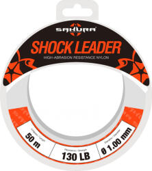 Sakura Shock Leader Clear 0, 66mm 50m Monofil Előkezsinór (SAPLH40010-66-CL)
