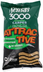 SENSAS 3000 Attractive Carp Etetőanyag 1kg (13852)