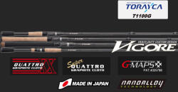 Graphiteleader Vigore 20GVIGS-742M R-Fast 2, 24m 3/16-3/4oz 2 Részes Pergető Bot (G08777)