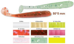 Trabucco Slurp Bait T-Shad Fluo Yellow Plasztik Műcsali 10db (182-00-690)