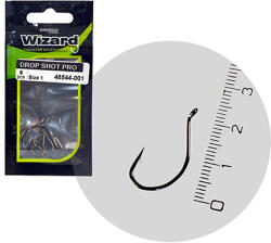 EnergoTeam Drop Shot Pro Füles Szakállas 4 6db Pergető-offset Horog (46544004)