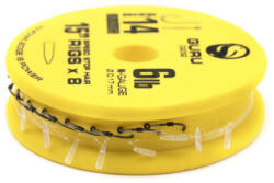 Guru SMWG Speed Stop Rig 14 Füles, Szakáll Nélküli Monofil Előkötött Horog 8db (GRR231)