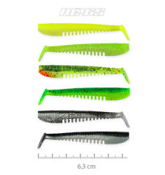 Nevis Impulse Shad 6, 3cm 1, 77gr 6db/cs 6szín Plasztik csali (9721-698)