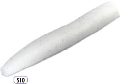 Trabucco Slurp Bait Fat Trout Worm White Glitter 10db (182-00-510) - tacklebait