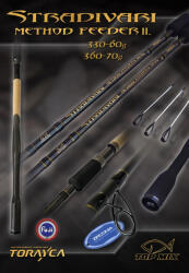 TOP MIX Stradivari Method Feeder II 360 3, 60m 70gr 3+3 részes Feeder Bot (TM651)