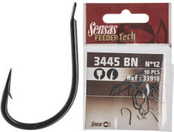 SENSAS Feeling Feeder-Tech 3445 14 Lapkás, Szakállas Keszegező Horog 10db (33917)