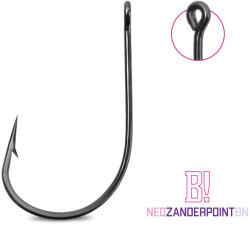 Delphin B! Neo ZanderPoint BN 1/0 Füles, Szakállas Horog 10db (101005381)