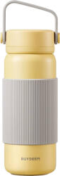 Buydeem CD1011 Tea Infuser Thermos Bottle 400 ml, Mellow Yellow (CD1011-MY)