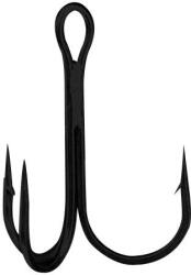 Gamakatsu Preda 13N Treble Hooks Nickel Háromágú Füles, Szakállas Horog #2/0 (146663-200)