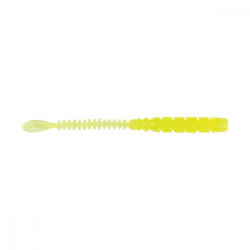 Mustad Aji Beaver Tail 6, 35cm Clear Chartreuse Plasztik Csali 12db (M8055005)