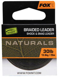 FOX Edges Naturals Fonott Előkezsinór 22, 7kg 20m (CAC820)