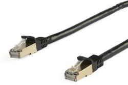 StarTech - STP Cat6a patch kábel 10m - 6ASPAT10MBK (6ASPAT10MBK)
