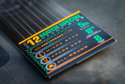 Guru Match Special Rig 12 Szakállas, Lapkás Monofil Előkötött Horog 8db (GRR248)