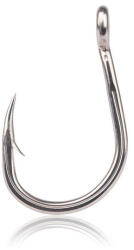 Mustad Un Jigging Hook Titan Steel 1/0 Füles, Szakállas Horog 6db (M4224100)