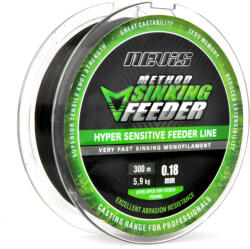 Nevis Method Sinking Feeder 300m 0.20mm Monofil főzsniór-Fekete (3260-320)