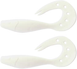 Nevis Twister Shad 14cm 21, 40gr 2db/cs (Fehér) Plasztik csali (9514-004)