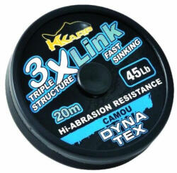 K-Karp Dyna Tex 3X-Link 20m 35lb Camou Előkezsinór (198-82-045)