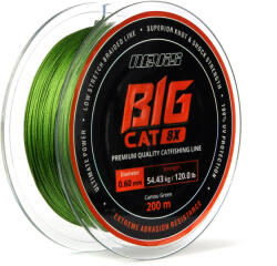 Nevis Big Cat 200m 0.80mm Fonott főzsinór-Zöld (3224-080)