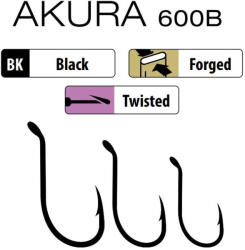 Trabucco Akura Siluro 600B 10/0 Ragadozóhalas Horog 5db (026-50-000)