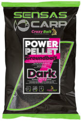 SENSAS UK Power Pellet Plus Dark Etetőanyag 2kg (40569)