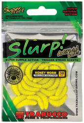 Trabucco Slurp Bait Honey Worm Yellow Glitter Sárga Méhlárva 30db (182-00-220)