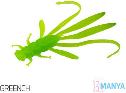 Delphin Manya UVs Nimfa - Greench 10, 5cm Plasztik Csali 5db (101003907)