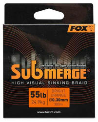 FOX Submerge Narancssáraga Süllyedő Fonott Főzsinór 0, 30mm 300m (CBL036)