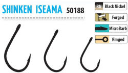 Trabucco Shinken Hooks Iseama W/R BN #8 Füles, Szakállas Horog 10db (201-25-080)
