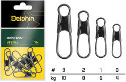 Delphin Japan Snap Kapocs #3 10db (101003558)