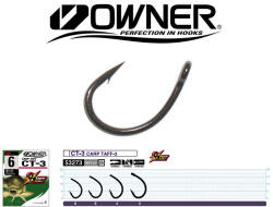 Owner Hooks Carp CT-3 53273 4 Szakállas, Füles Bojlis Horog 7db (53273-004)
