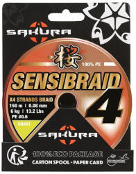 Sakura Sensibraid X4 Chart 0, 20mm 150m Fonott Főzsinór (SAPFN00010-20-CHA)
