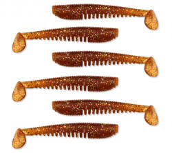 Nevis Impulse Shad 6, 3cm 1, 77gr 6db/cs Barna Flitter Plasztik csali (9721-633)