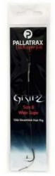 Pallatrax Gripz Wide Gape Hair Rigs 6 15lb Braid Fonott Előkötött Horog (PXPS1130)