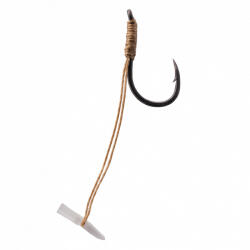 Korum Quickstop Hook Hairs 12 Füles, Szakállas Monofil Előkötött Horog 4db (K0310248)