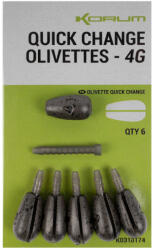Korum Quick Change Olivettes Gyorscserélő Úszósúly 4gr (K0310174)