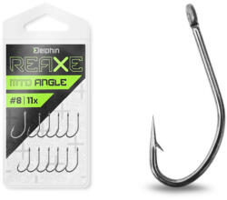 Delphin Reaxe MTD Angle Füles, Szakállas Feeder Horog #10 11db (101004700)