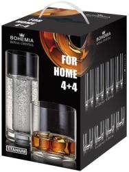 Bohemia Royal Crystal FOR HOME üveg - 8 db