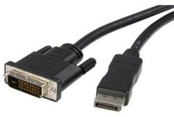 StarTech - Displayport -> DVI-D M/M video jelkábel 0.9m - Fekete (DP2DVIMM3BS) (DP2DVIMM3BS)