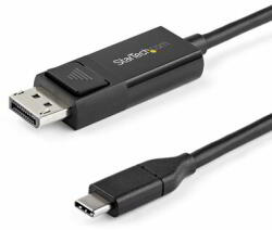 StarTech - USB Type-C - Displayport 1.2 kábel 1m - CDP2DP1MBD (CDP2DP1MBD)