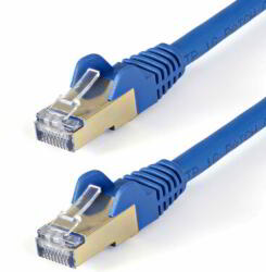 StarTech - STP Cat6A patch kábel 1, 5m - Kék - 6ASPAT150CMBL (6ASPAT150CMBL)