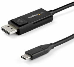 StarTech - USB Type-C - Displayport 1.4 kábel 1m - CDP2DP141MBD (CDP2DP141MBD)