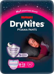 Huggies DryNites éjszakai Bugyipelenka lányoknak 30-48kg 8-13év (9db) (3KCH0170)