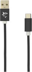 White Shark ADDER-2 Cablu USB-A - TYPE-C (M-M), 2m, negru W029807 (W029807)