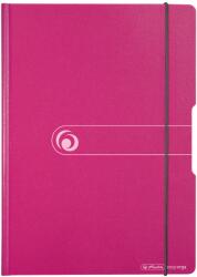 Herlitz dupla vágólap, A4, lila/szürke