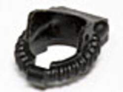 LEGO® Alkatrészek (Pick a Brick) Fekete Tűzoltósisak Alsórész 6158011 (6158011)