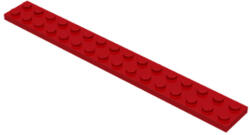 LEGO® Alkatrészek (Pick a Brick) Piros 2x16 Lapos Elem 428221 (428221)