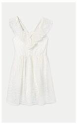 Mayoral Lányka ruha, Mayoral, 304014567, Pamut/Poliészter, Fehér, Fehér, 152 CM (0000304014567_12Y)