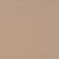 Cersanit Kronos fagyálló 30x30cm bézs matt gres lépcsőlap